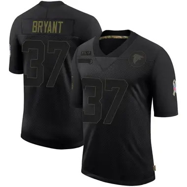 Cobee Bryant Men's Limited Black Atlanta Falcons 2020 Salute To Service Jersey