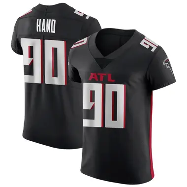 Da'Shawn Hand Men's Elite Black Atlanta Falcons Alternate Jersey