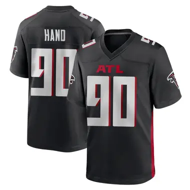 Da'Shawn Hand Men's Game Black Atlanta Falcons Alternate Jersey