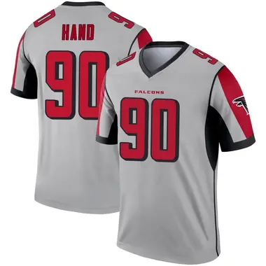 Da'Shawn Hand Men's Legend Atlanta Falcons Inverted Silver Jersey