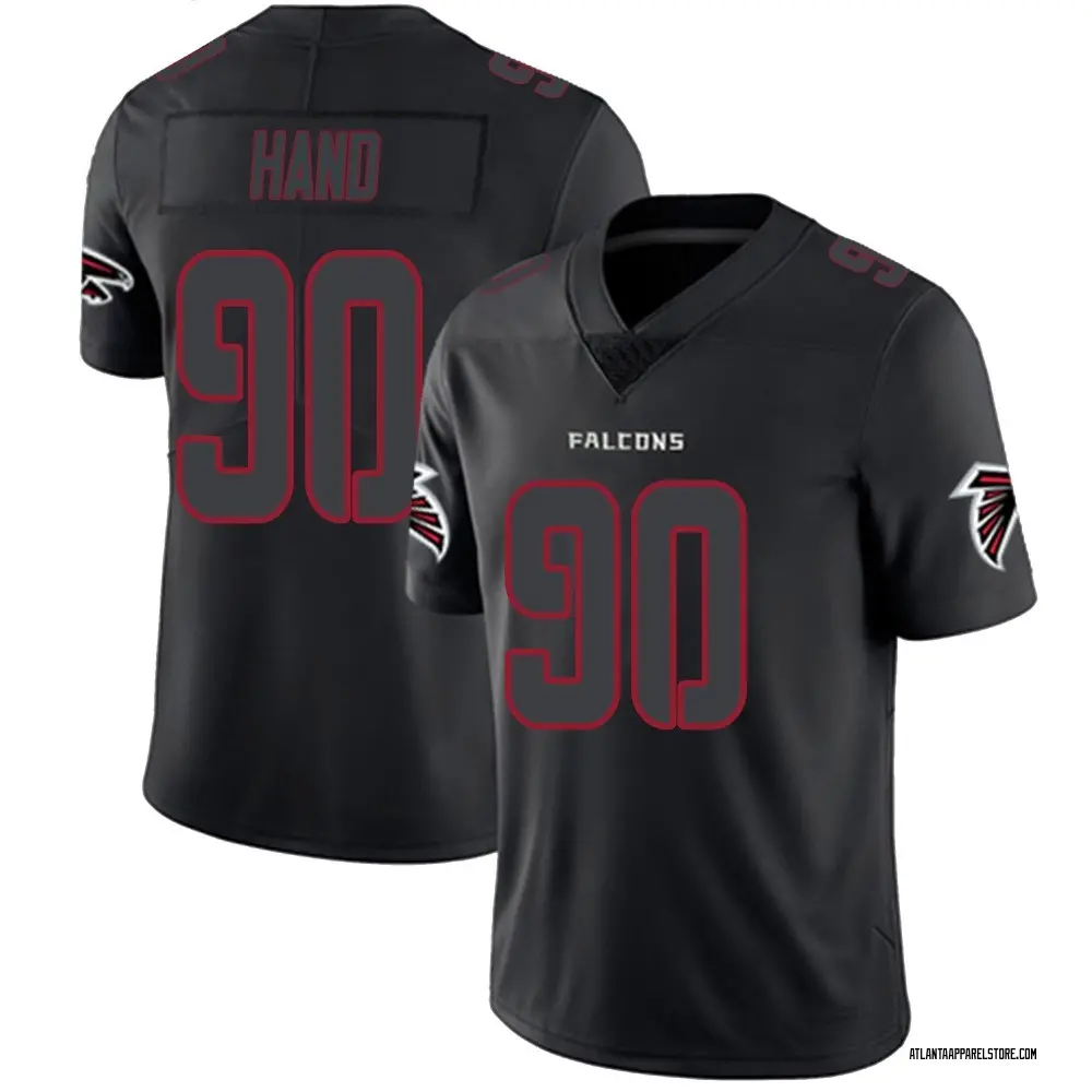 Da'Shawn Hand Men's Limited Black Impact Atlanta Falcons Jersey