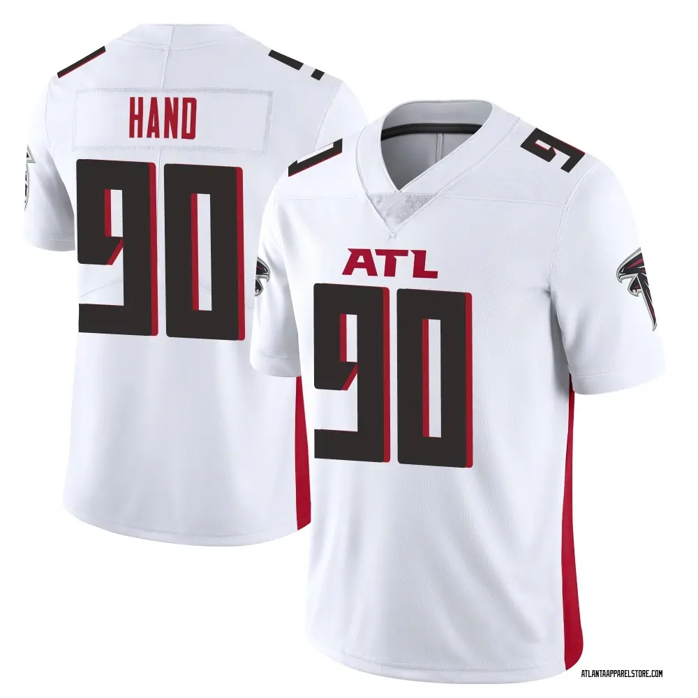 Da'Shawn Hand Men's Limited White Atlanta Falcons Vapor Untouchable Jersey