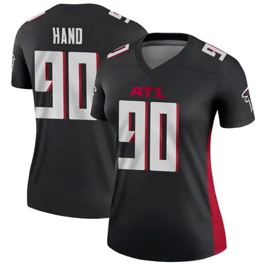 Da'Shawn Hand Women's Legend Black Atlanta Falcons Jersey