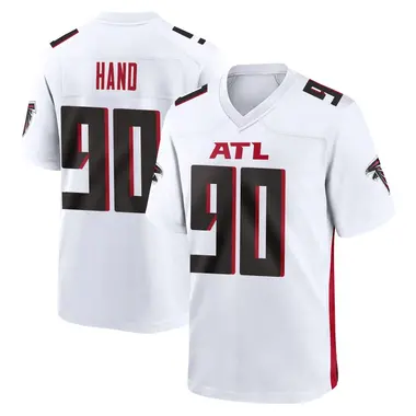 Da'Shawn Hand Youth Game White Atlanta Falcons Jersey