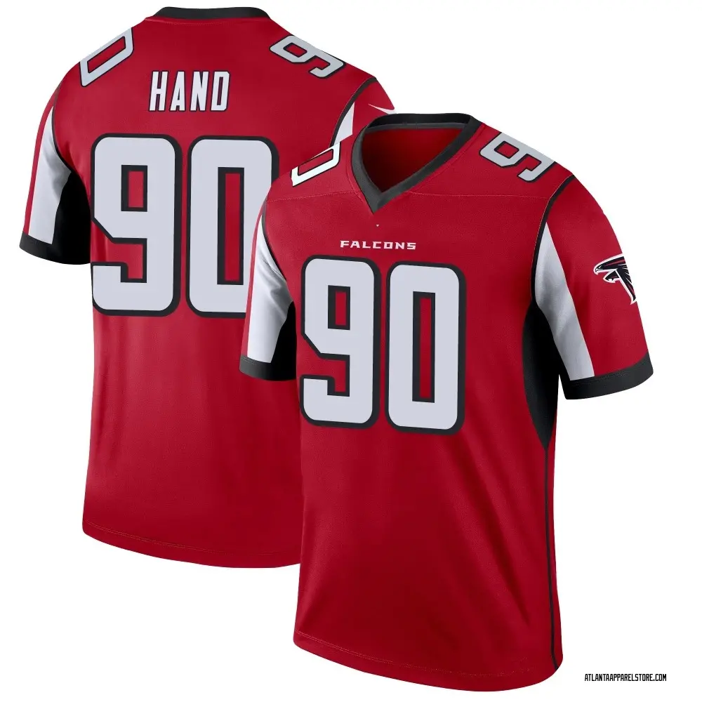 Da'Shawn Hand Youth Legend Red Atlanta Falcons Jersey
