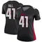 Darren Hall Women's Legend Black Atlanta Falcons Jersey