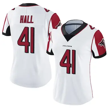 Darren Hall Women's Limited White Atlanta Falcons Vapor Untouchable Jersey