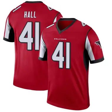 Darren Hall Youth Legend Red Atlanta Falcons Jersey