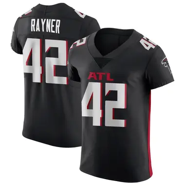 Daveren Rayner Men's Elite Black Atlanta Falcons Alternate Jersey