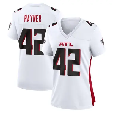 Daveren Rayner Women's Game White Atlanta Falcons Jersey