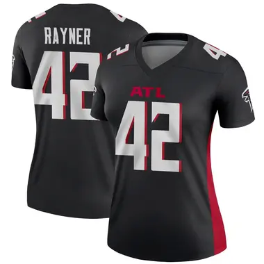 Daveren Rayner Women's Legend Black Atlanta Falcons Jersey