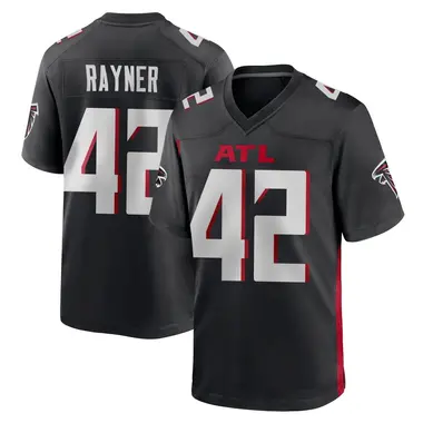 Daveren Rayner Youth Game Black Atlanta Falcons Alternate Jersey