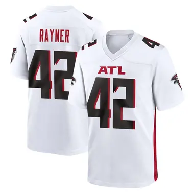 Daveren Rayner Youth Game White Atlanta Falcons Jersey