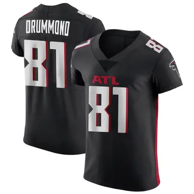 Dylan Drummond Men's Elite Black Atlanta Falcons Alternate Jersey