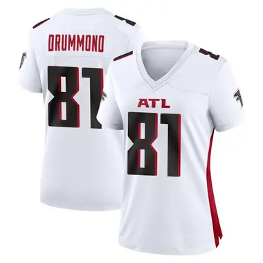 Dylan Drummond Women's Game White Atlanta Falcons Jersey