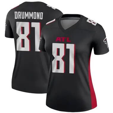 Dylan Drummond Women's Legend Black Atlanta Falcons Jersey