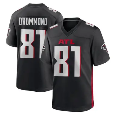 Dylan Drummond Youth Game Black Atlanta Falcons Alternate Jersey