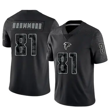 Dylan Drummond Youth Limited Black Atlanta Falcons Reflective Jersey
