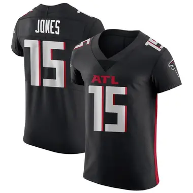 Emory Jones Men's Elite Black Atlanta Falcons Alternate Jersey