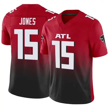Emory Jones Men's Limited Red Atlanta Falcons Vapor F.U.S.E. Jersey