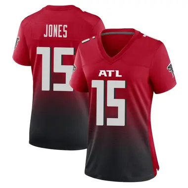 Emory Jones Women's Game Red Atlanta Falcons 2nd Alternate Jersey