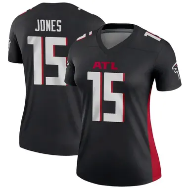 Emory Jones Women's Legend Black Atlanta Falcons Jersey
