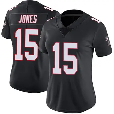 Emory Jones Women's Limited Black Atlanta Falcons Vapor Untouchable Jersey