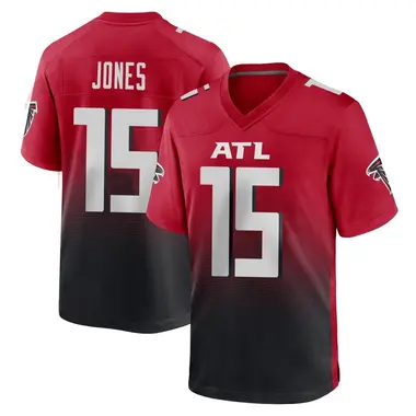 Emory Jones Youth Game Red Atlanta Falcons 2nd Alternate Jersey