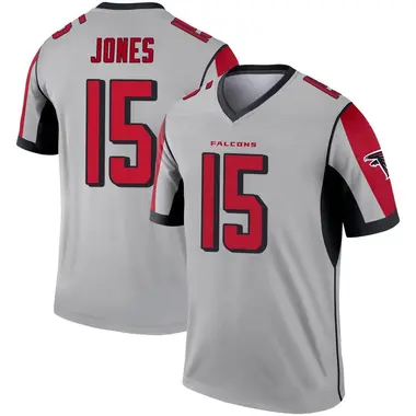 Emory Jones Youth Legend Atlanta Falcons Inverted Silver Jersey