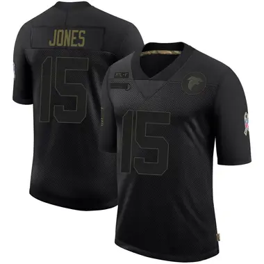 Emory Jones Youth Limited Black Atlanta Falcons 2020 Salute To Service Jersey