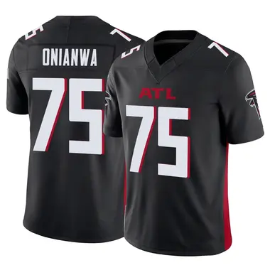 Ethan Onianwa Youth Limited Black Atlanta Falcons Vapor F.U.S.E. Jersey