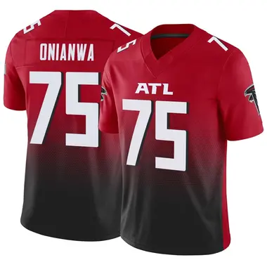 Ethan Onianwa Youth Limited Red Atlanta Falcons Vapor F.U.S.E. Jersey