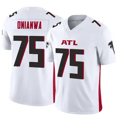 Ethan Onianwa Youth Limited White Atlanta Falcons Vapor F.U.S.E. Jersey