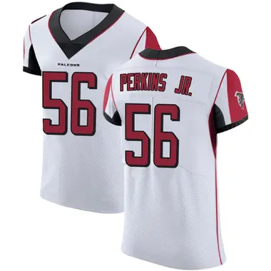 Harold Perkins Jr. Men's Elite White Atlanta Falcons Jersey