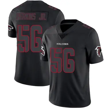 Harold Perkins Jr. Men's Limited Black Impact Atlanta Falcons Jersey
