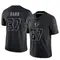 Harrison Hand Men's Limited Black Atlanta Falcons Reflective Jersey