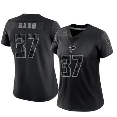 Harrison Hand Women's Limited Black Atlanta Falcons Reflective Jersey