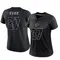Harrison Hand Women's Limited Black Atlanta Falcons Reflective Jersey