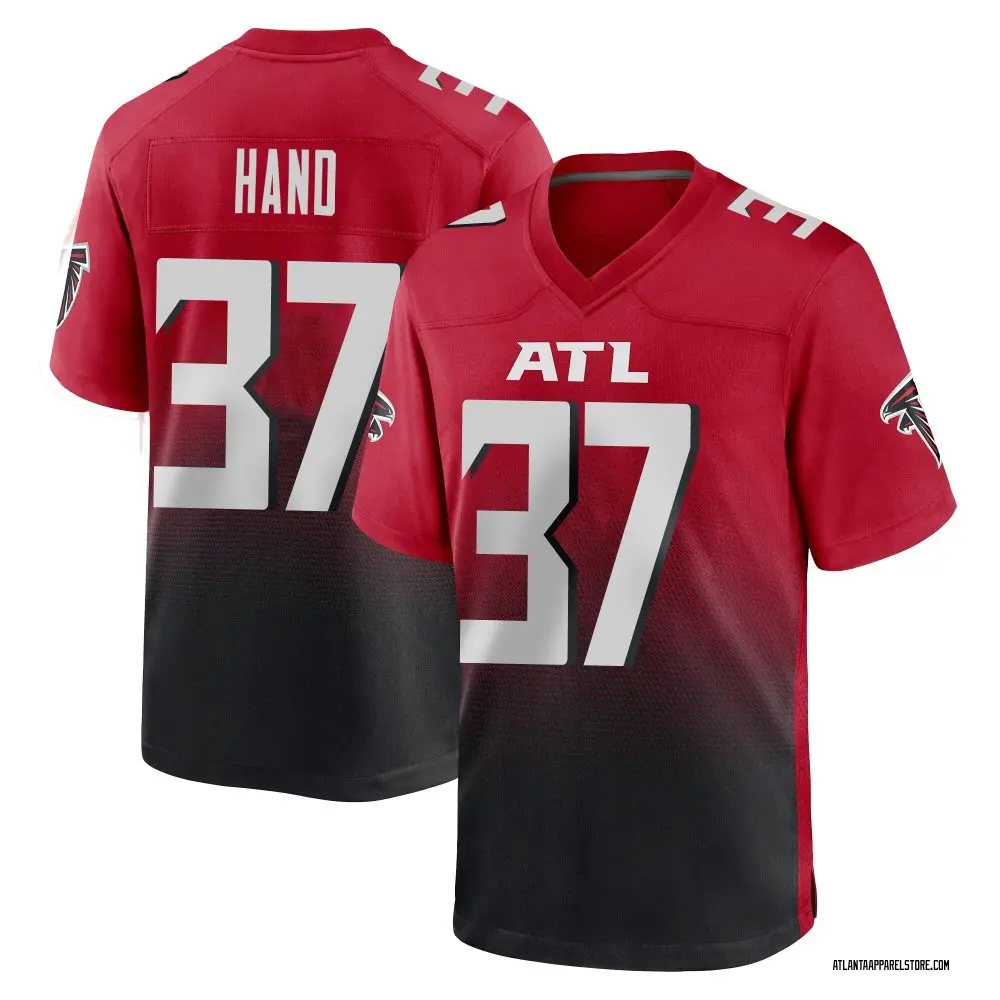 Harrison Hand Youth Game Red Atlanta Falcons 2nd Alternate Jersey