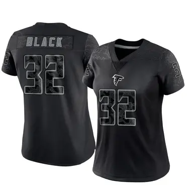 Henry Black Women's Limited Black Atlanta Falcons Reflective Jersey