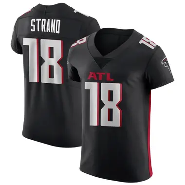 Jack Strand Men's Elite Black Atlanta Falcons Alternate Jersey