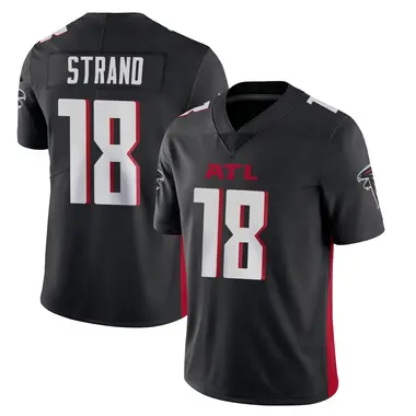 Jack Strand Men's Limited Black Atlanta Falcons Vapor Untouchable Jersey