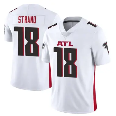 Jack Strand Men's Limited White Atlanta Falcons Vapor Untouchable Jersey