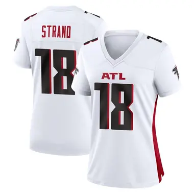 Jack Strand Women's Game White Atlanta Falcons Jersey