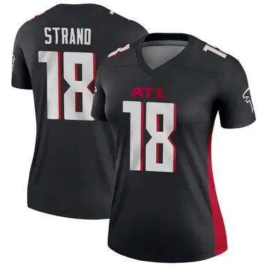 Jack Strand Women's Legend Black Atlanta Falcons Jersey