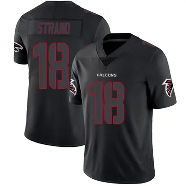 Jack Strand Youth Limited Black Impact Atlanta Falcons Jersey