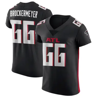 James Brockermeyer Men's Elite Black Atlanta Falcons Alternate Jersey