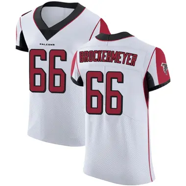 James Brockermeyer Men's Elite White Atlanta Falcons Jersey
