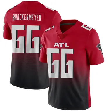 James Brockermeyer Men's Limited Red Atlanta Falcons Vapor 2nd Alternate Jersey