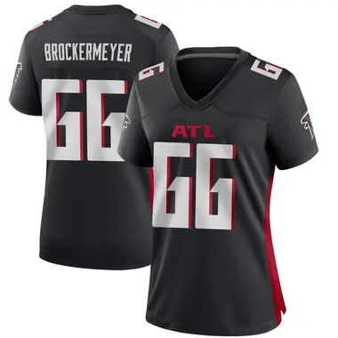 James Brockermeyer Women's Game Black Atlanta Falcons Alternate Jersey